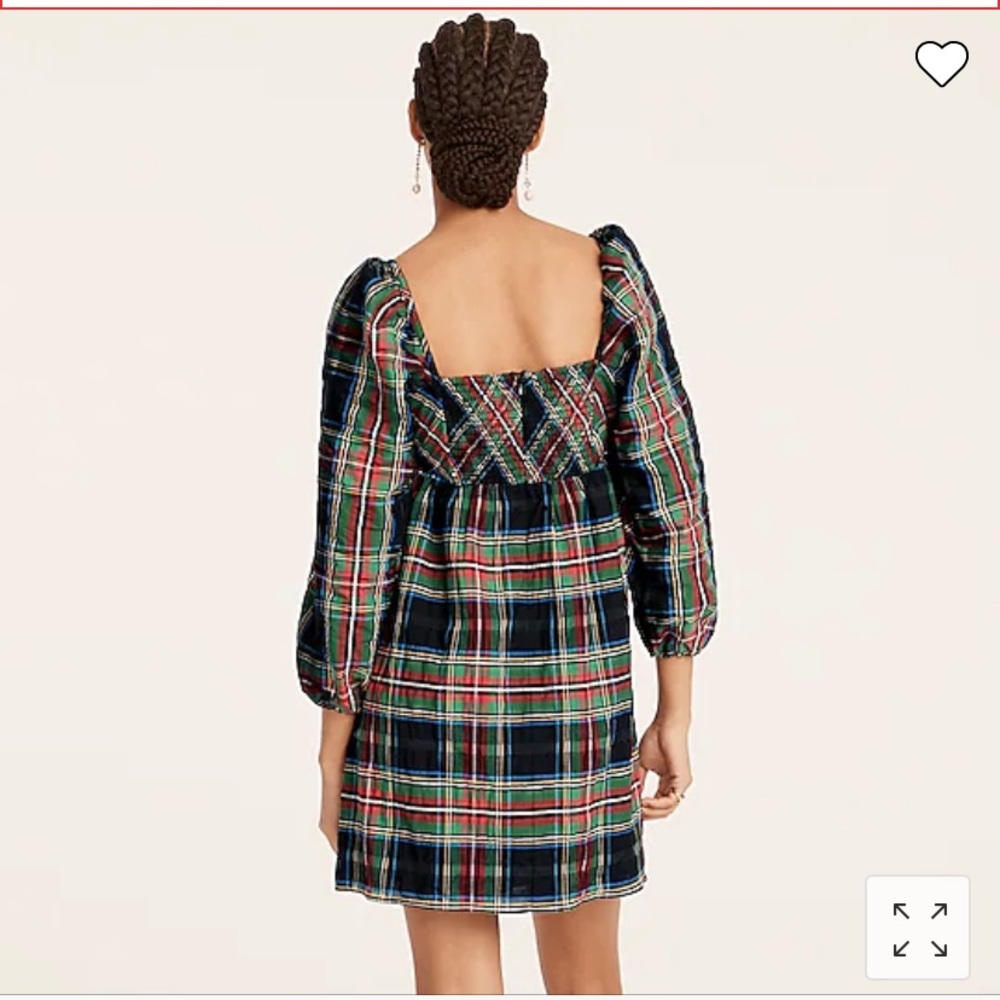 NWT J Crew Stewart Tartan dress size 12 - Picture 2 of 4